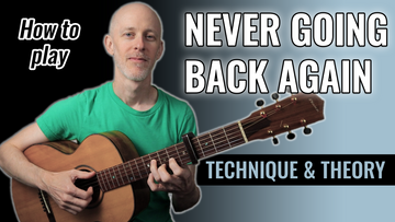 Guitar Riff: Never Going Back Again